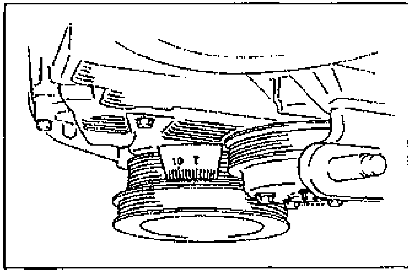 Crankshaft pulley and timing belt cover showing the timing scale and timing marks used to verify ignition timing alignment.