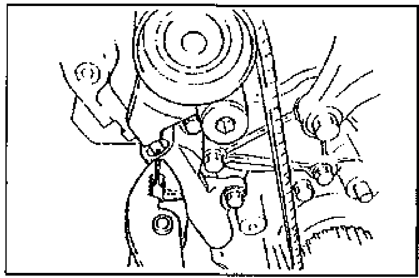 Illustration of the auto tensioner; an arrow indicates pushing the auto tensioner in the arrow direction before tightening the bolts.