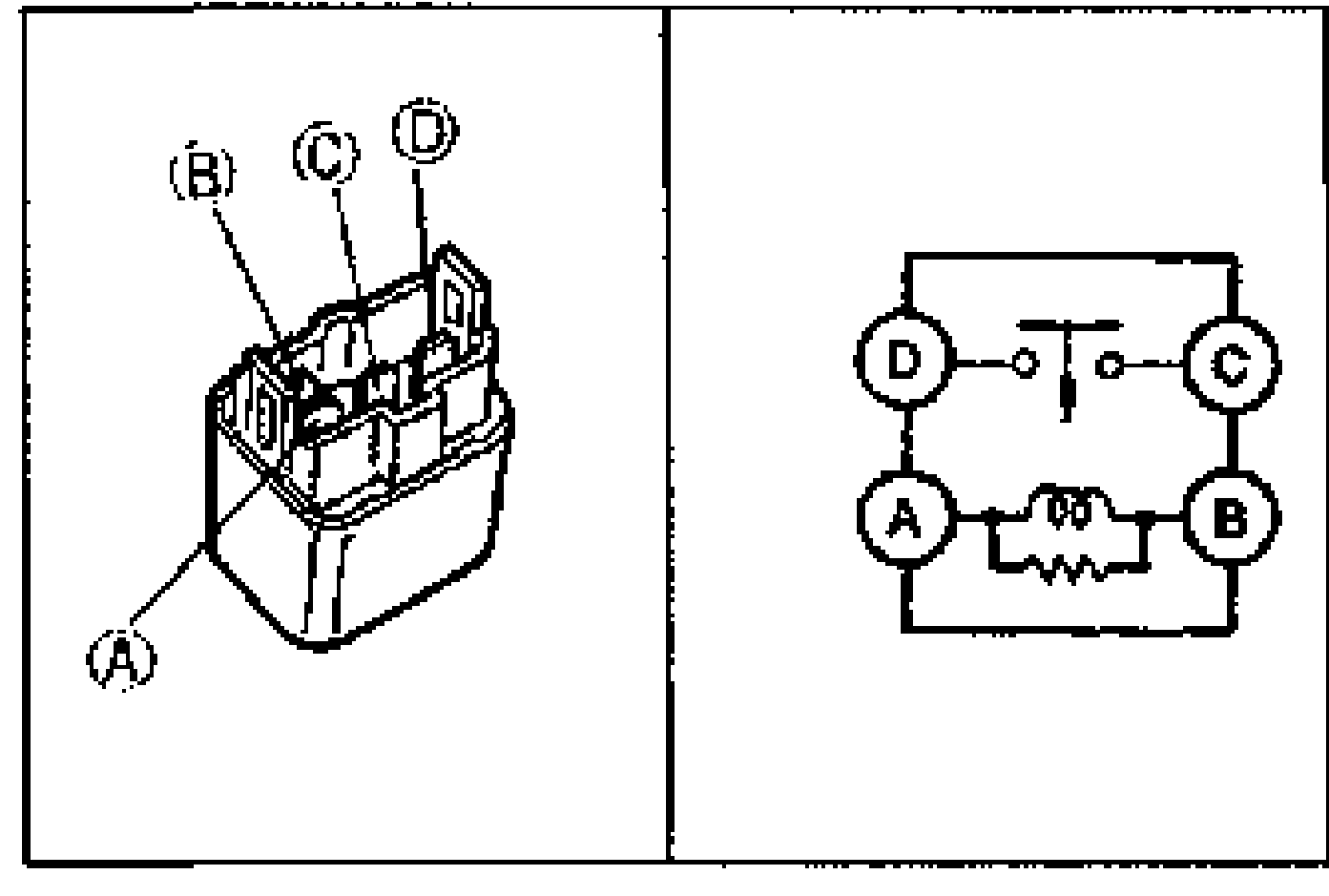Engine bay drawing showing a pressure gauge connected between the fuel filter and fuel main hose. Labels point to PRESSURE GAUGE and INSTALL CLAMPS.