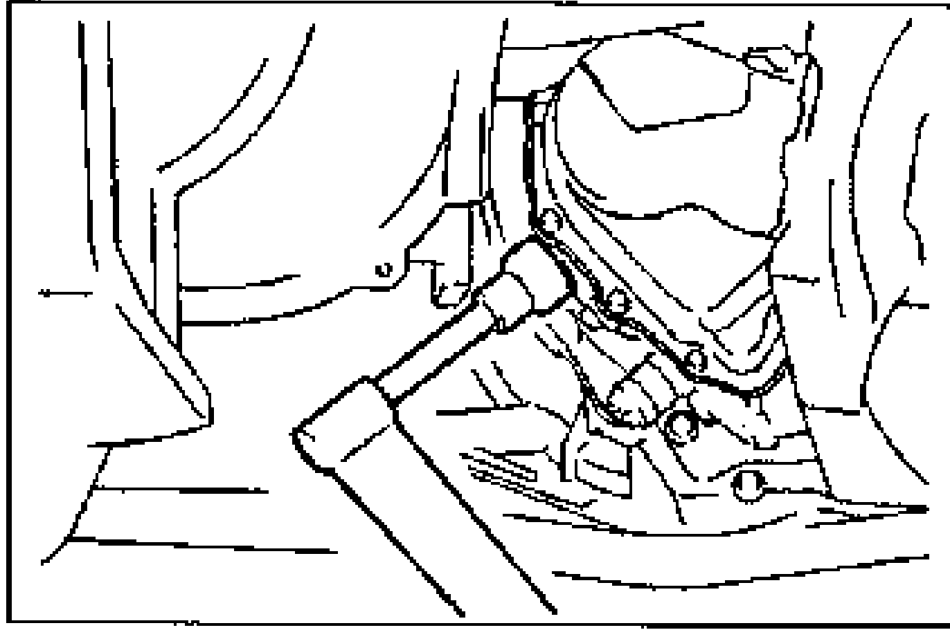 Illustration of installing the oil level plug with a wrench on the transaxle case.