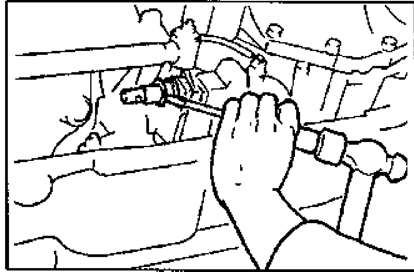 Removing the oil seal from the change rod area by hand near the transaxle.