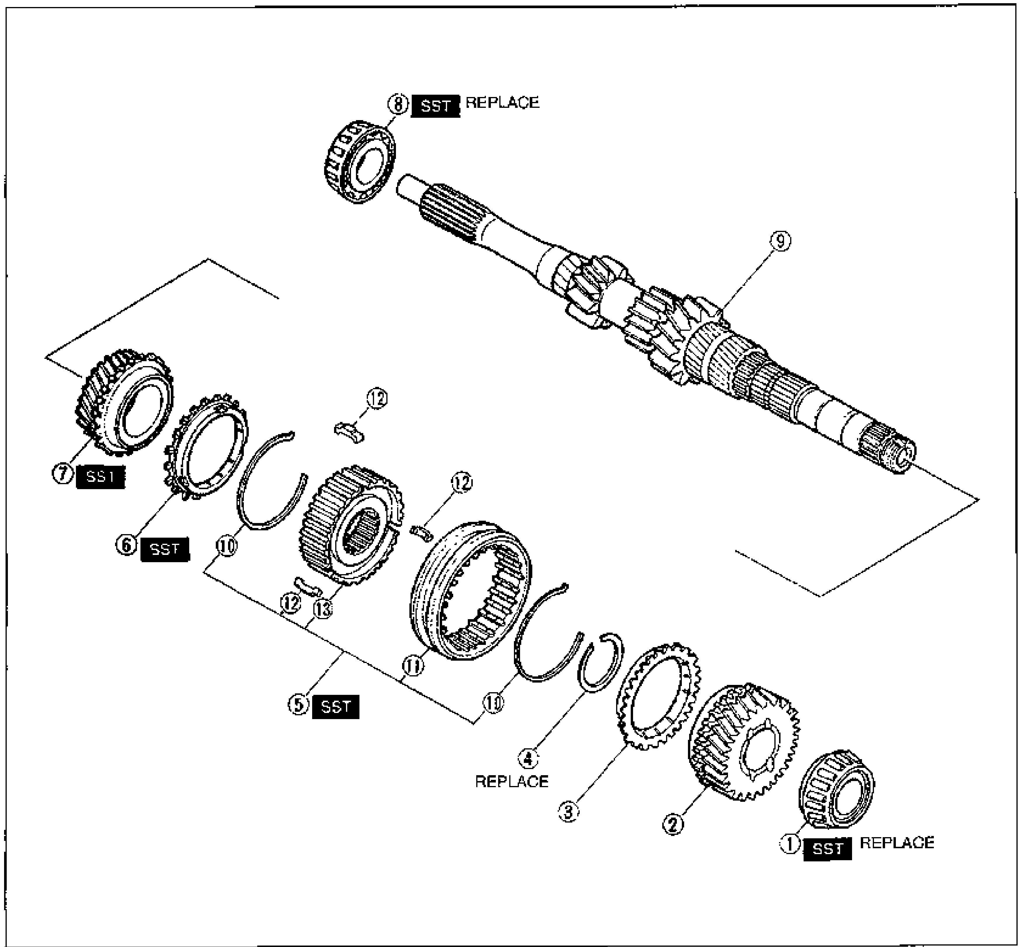 Primary Shaft Assembly