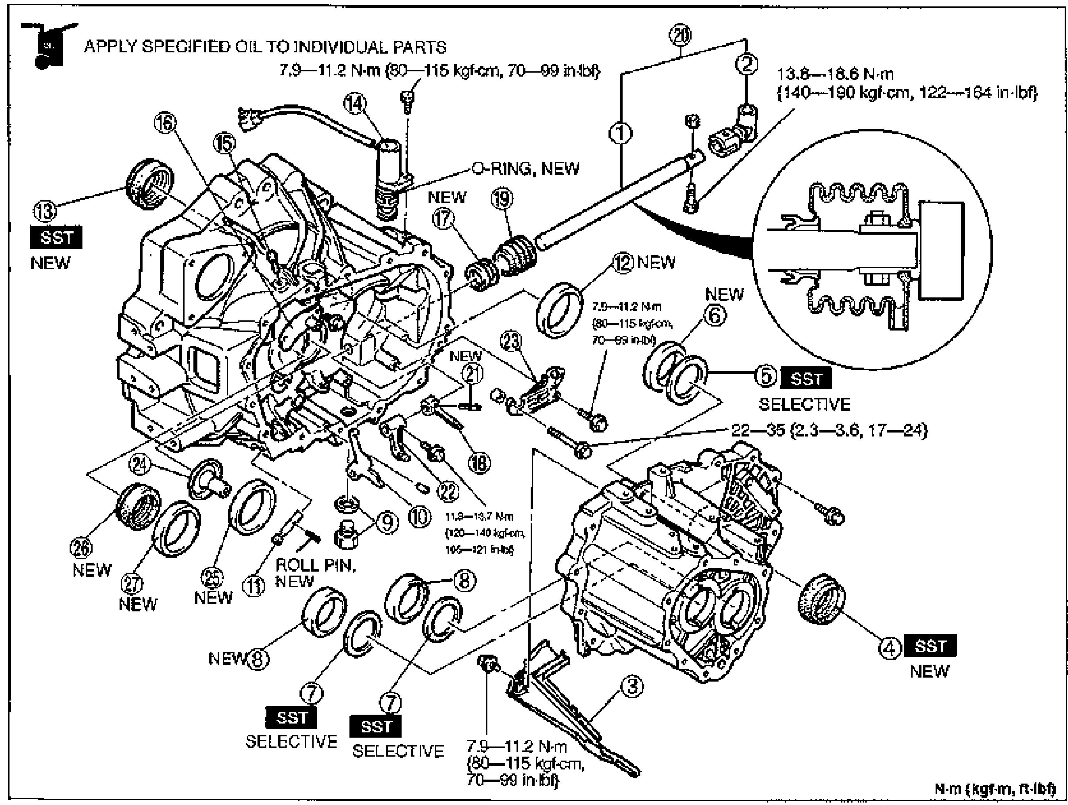 TRANSAXLE — Clutch Housing and Transaxle Case Components