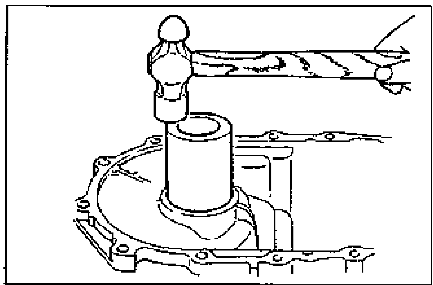 Installing the differential bearing race into the differential case using a suitable pipe and a hammer.