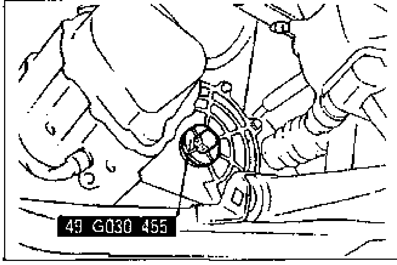 Drawing of removing the SSTs (49 G030 455) from the transaxle case at the drive shaft / joint shaft hole. SST label 49 G030 455 printed at lower-left.