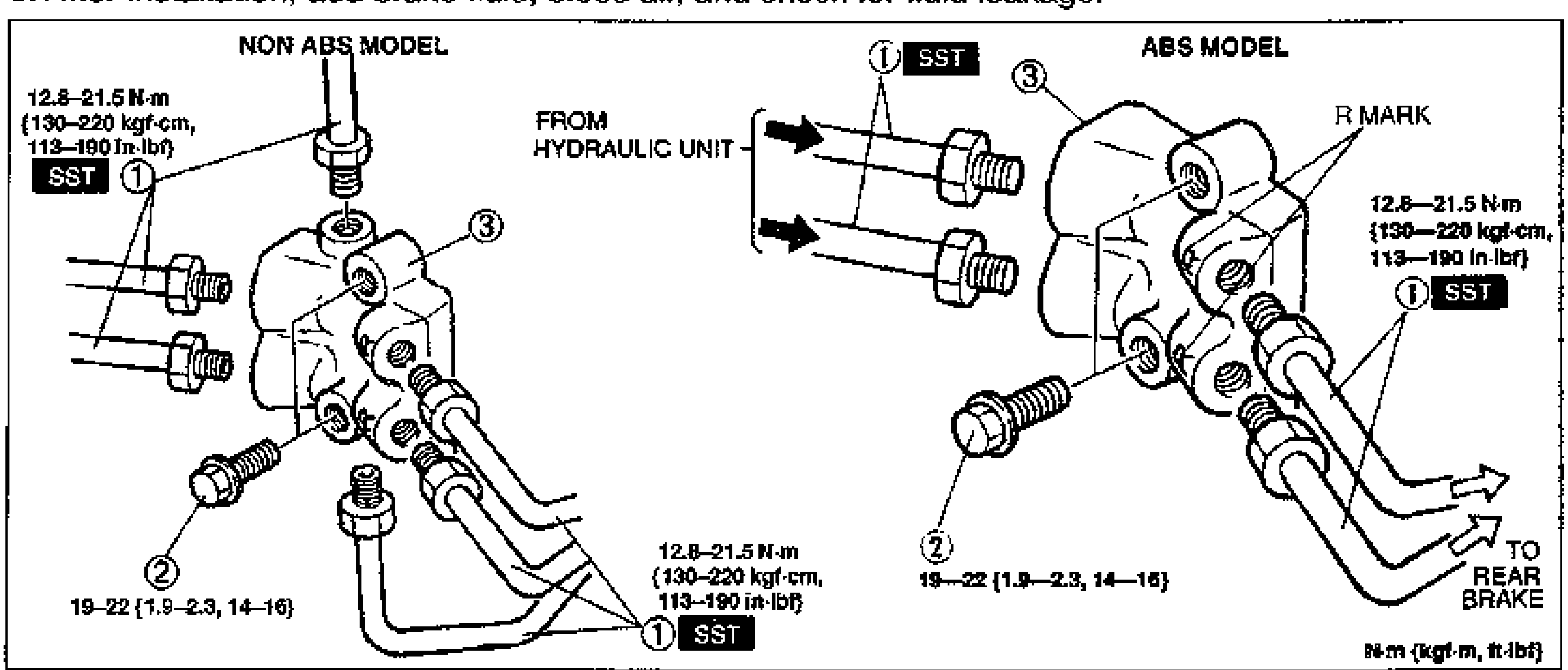 Dual Proportioning Valve - Inspection, Replacement