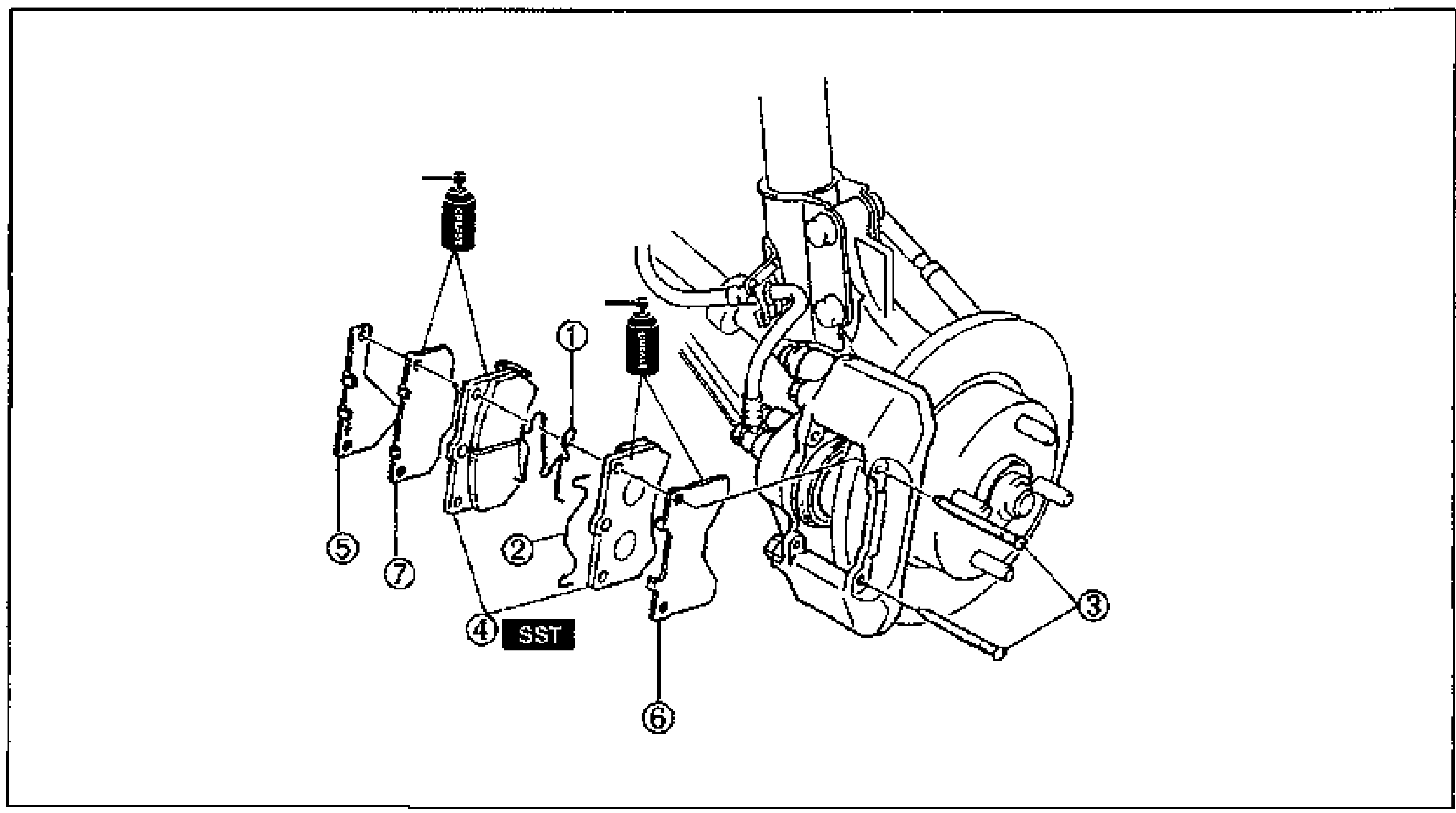 Front Brake (Disc) - Disc pad Quick inspection, Replacement, Installation Note