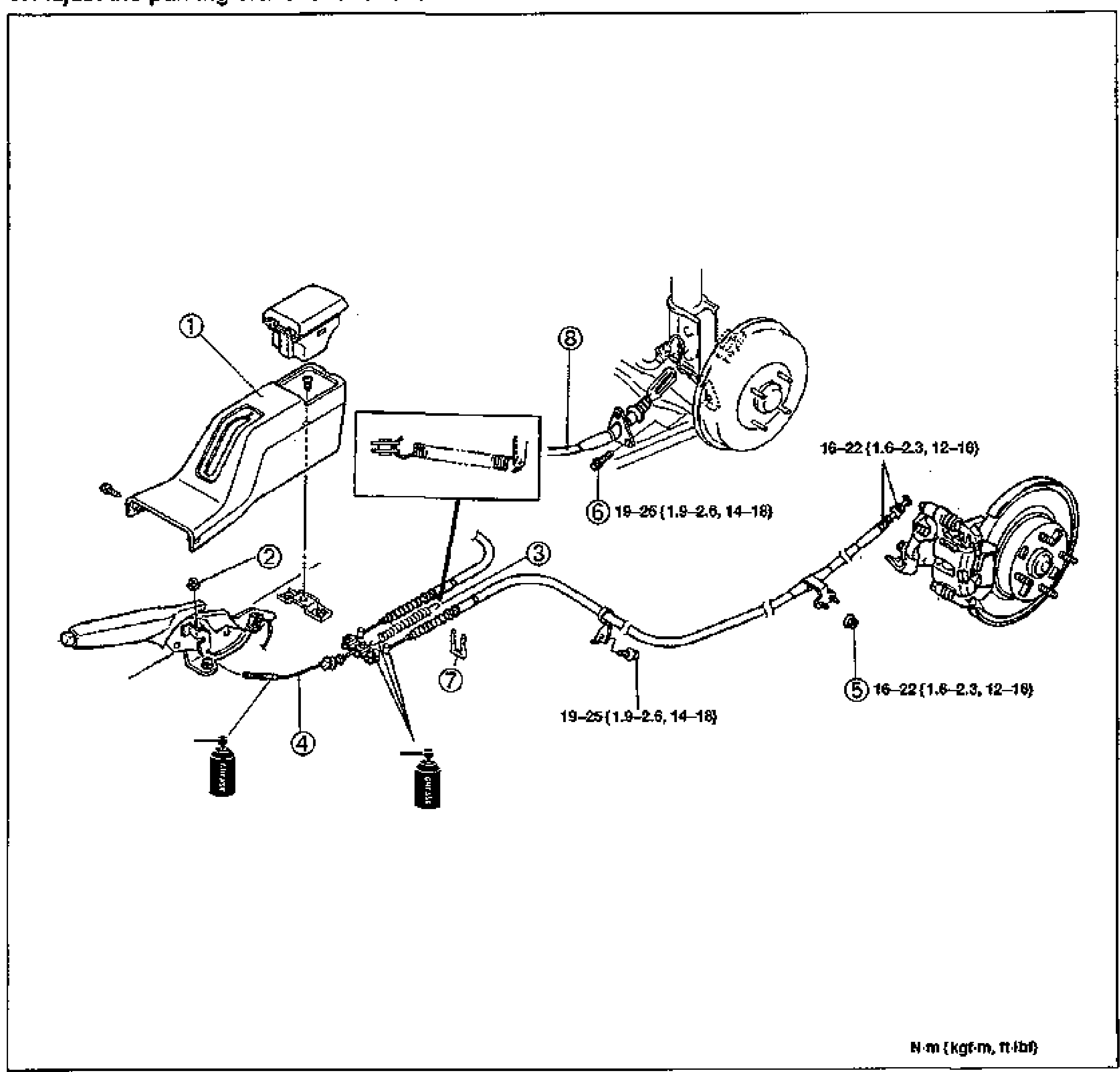 PARKING BRAKE SYSTEM