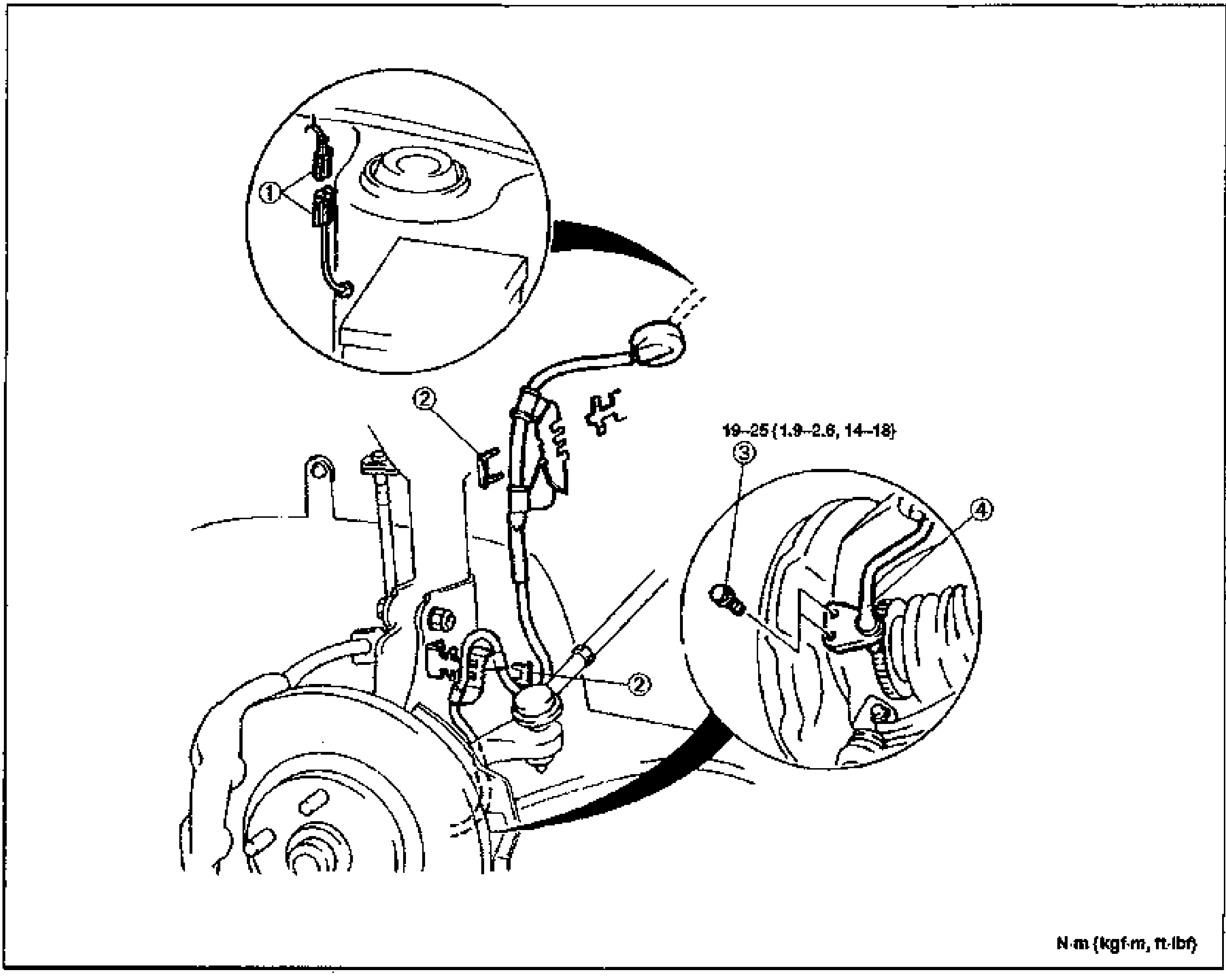 ANTI-LOCK BRAKE SYSTEM — ABS WHEEL-SPEED SENSOR (FRONT)