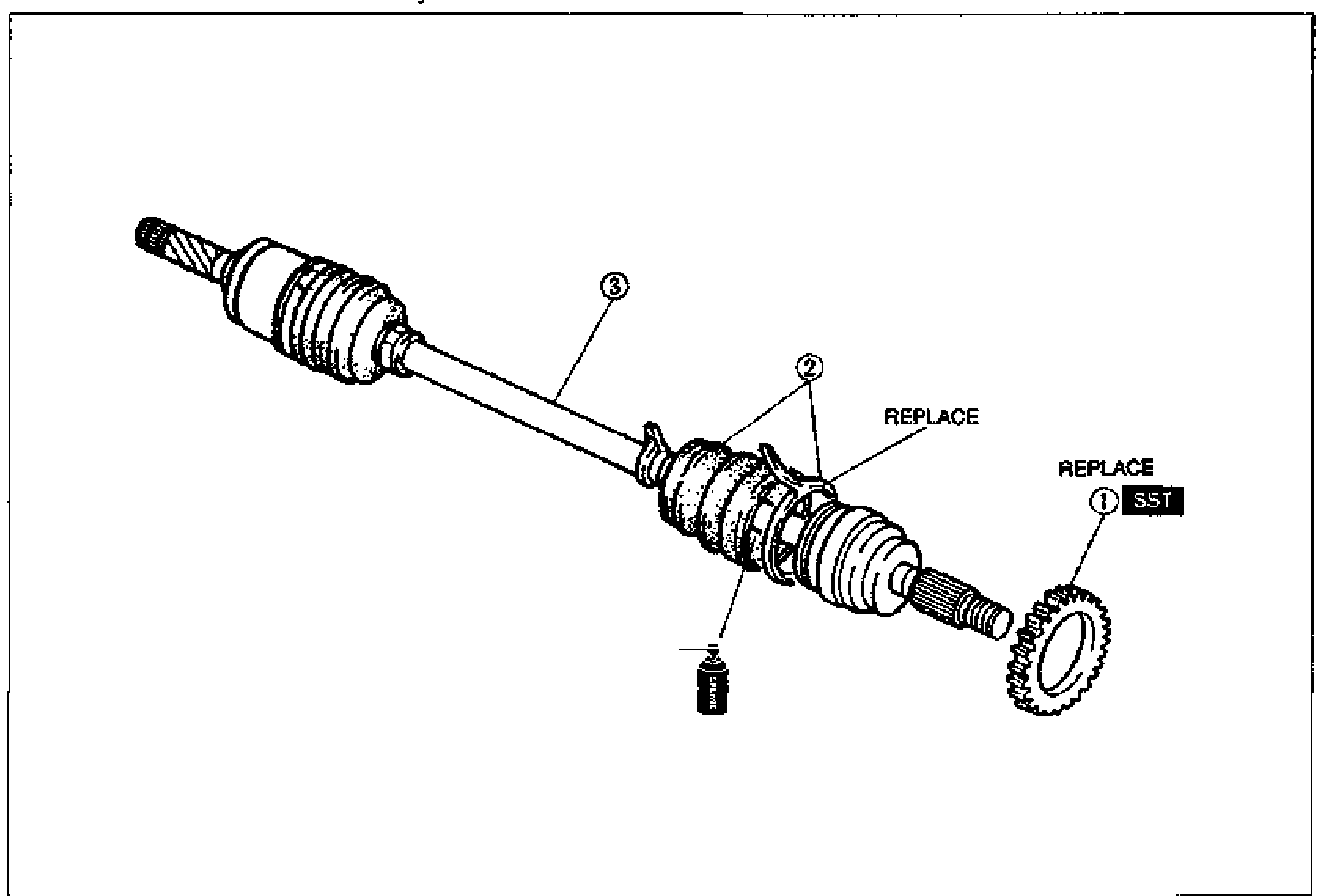 ANTI-LOCK BRAKE SYSTEM — ABS SENSOR ROTOR (FRONT) Installation