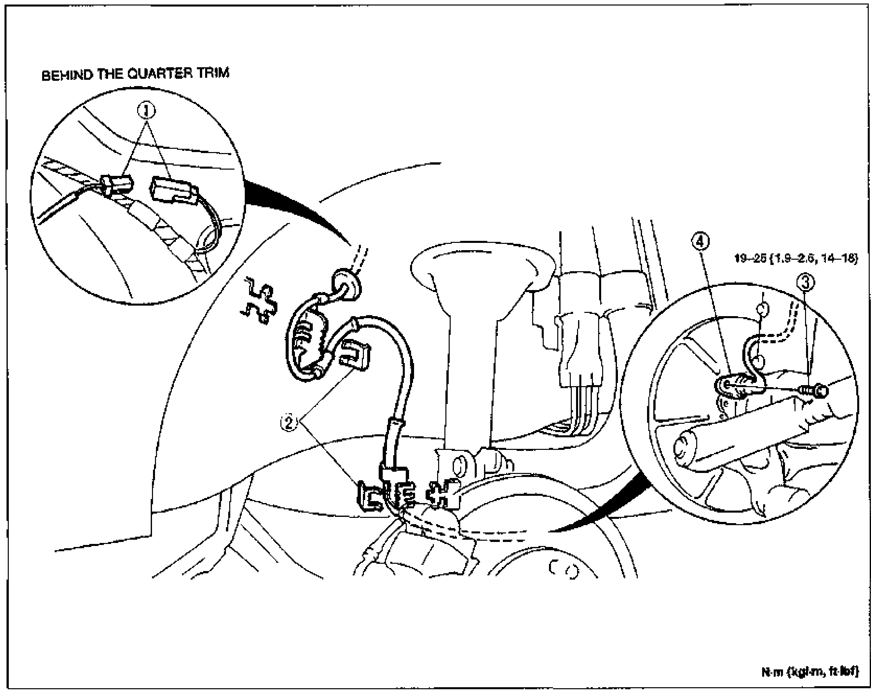 ANTI-LOCK BRAKE SYSTEM — ABS WHEEL-SPEED SENSOR (REAR)