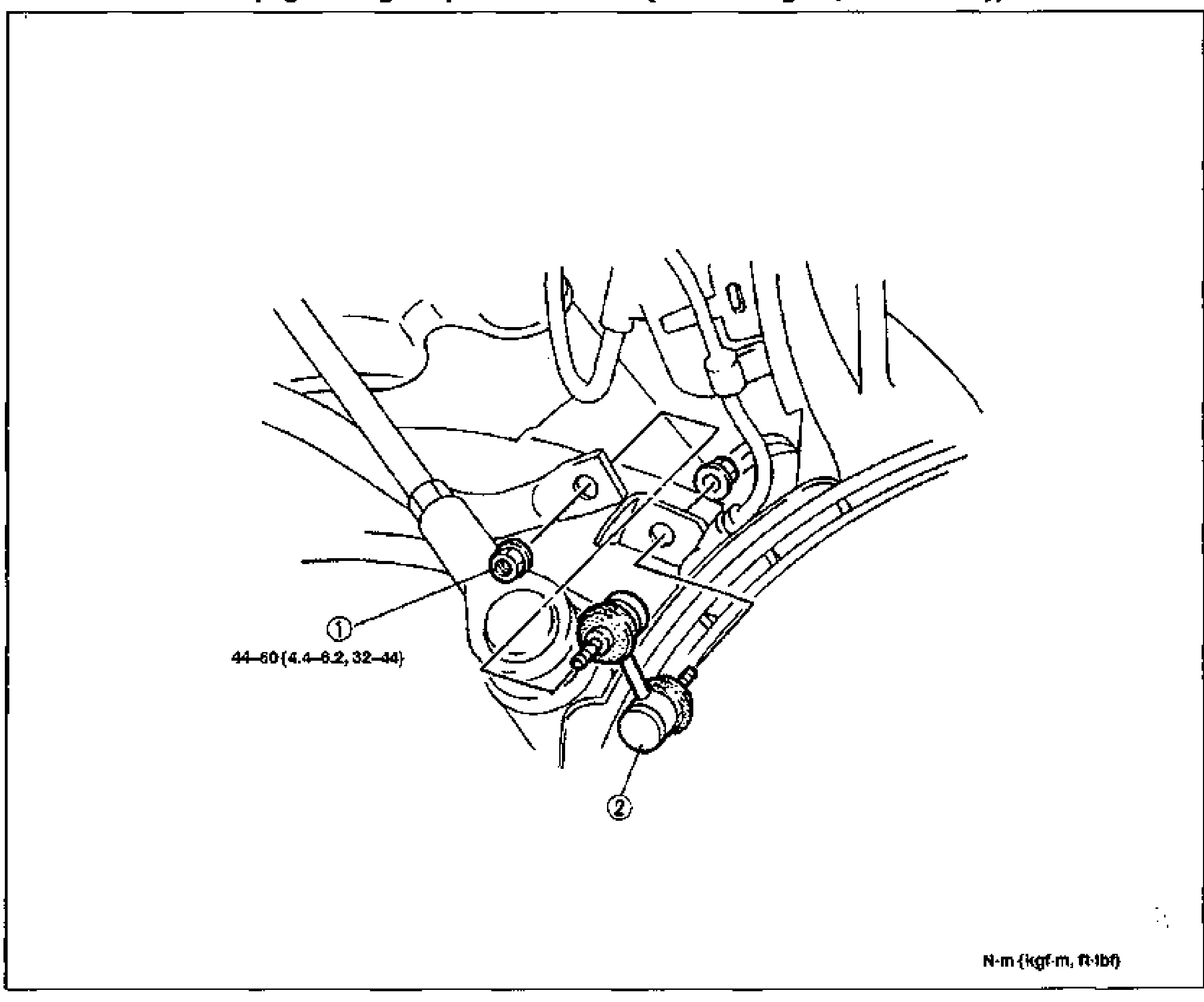FRONT SUSPENSION (STRUT) — STABILIZER CONTROL LINK Removal / Inspection / Installation