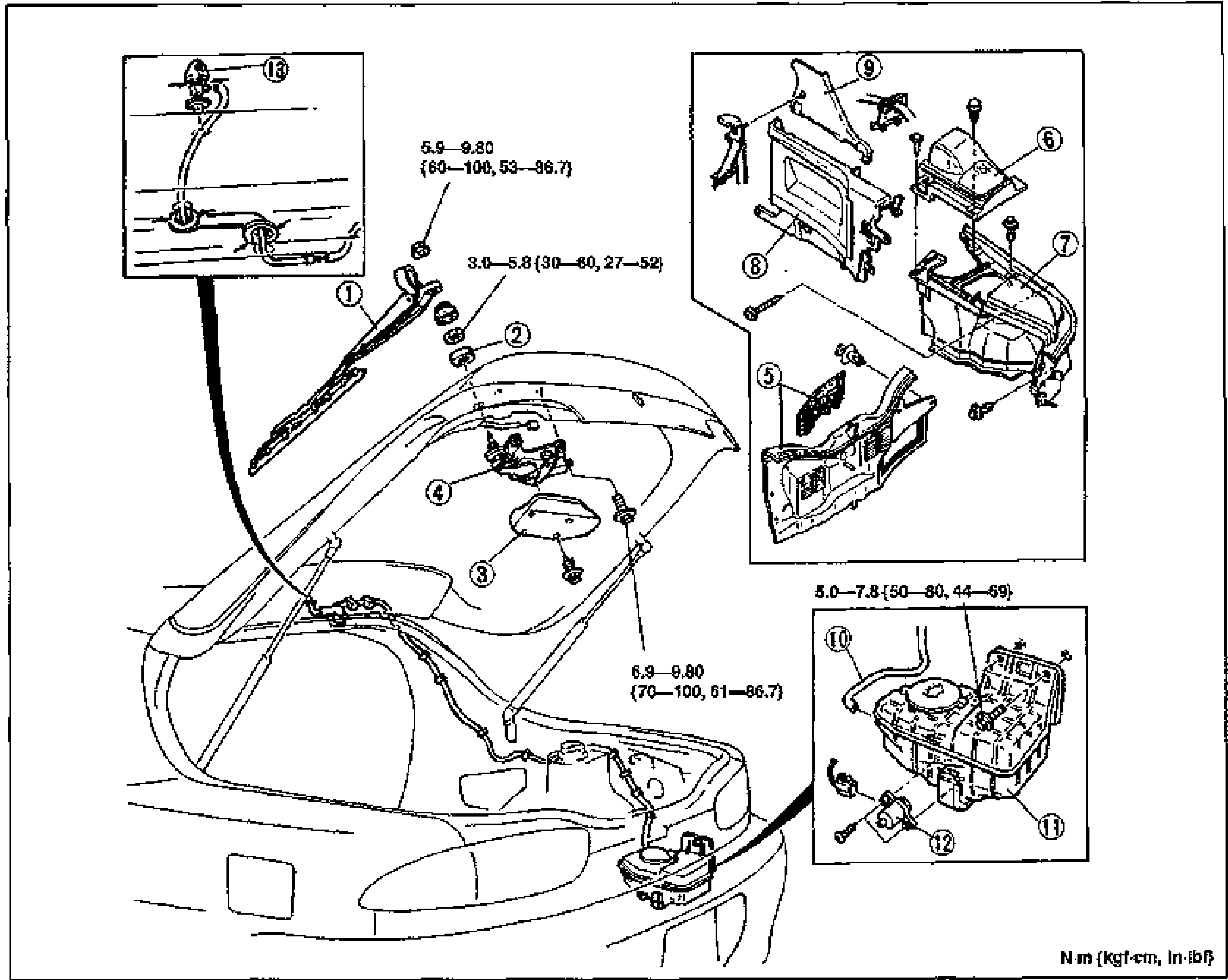 REAR WIPER AND WASHER