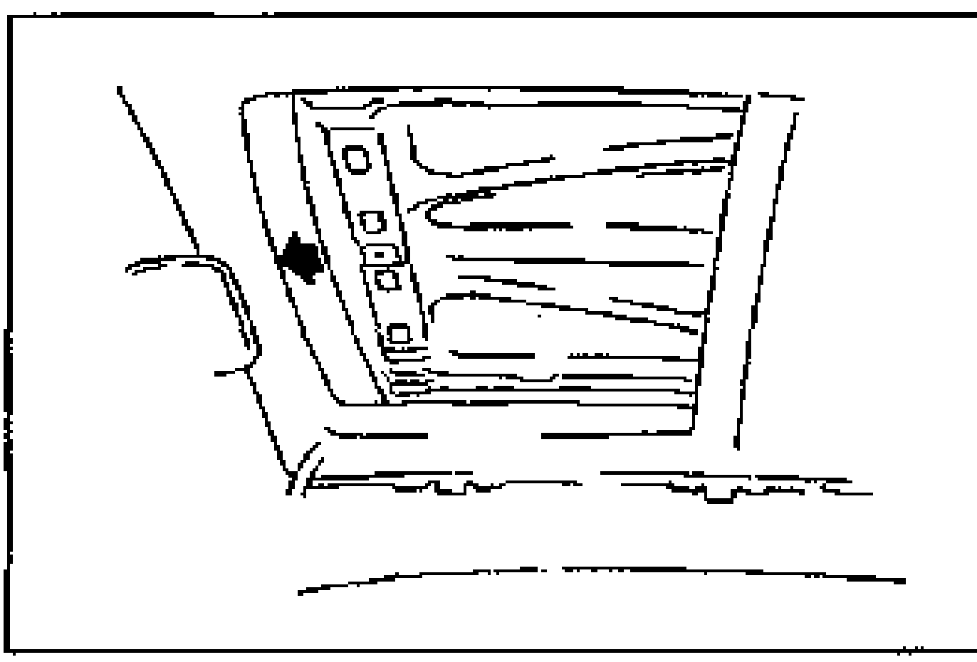 Diagram of the slide panel viewed from the top/rear showing the gap at section A-A, with torque value 5.4—6.2 {0.21—0.24} for the slide panel attaching fastener. Labelled SLIDE PANEL, SEC. A-A, 'mm {in}'.
