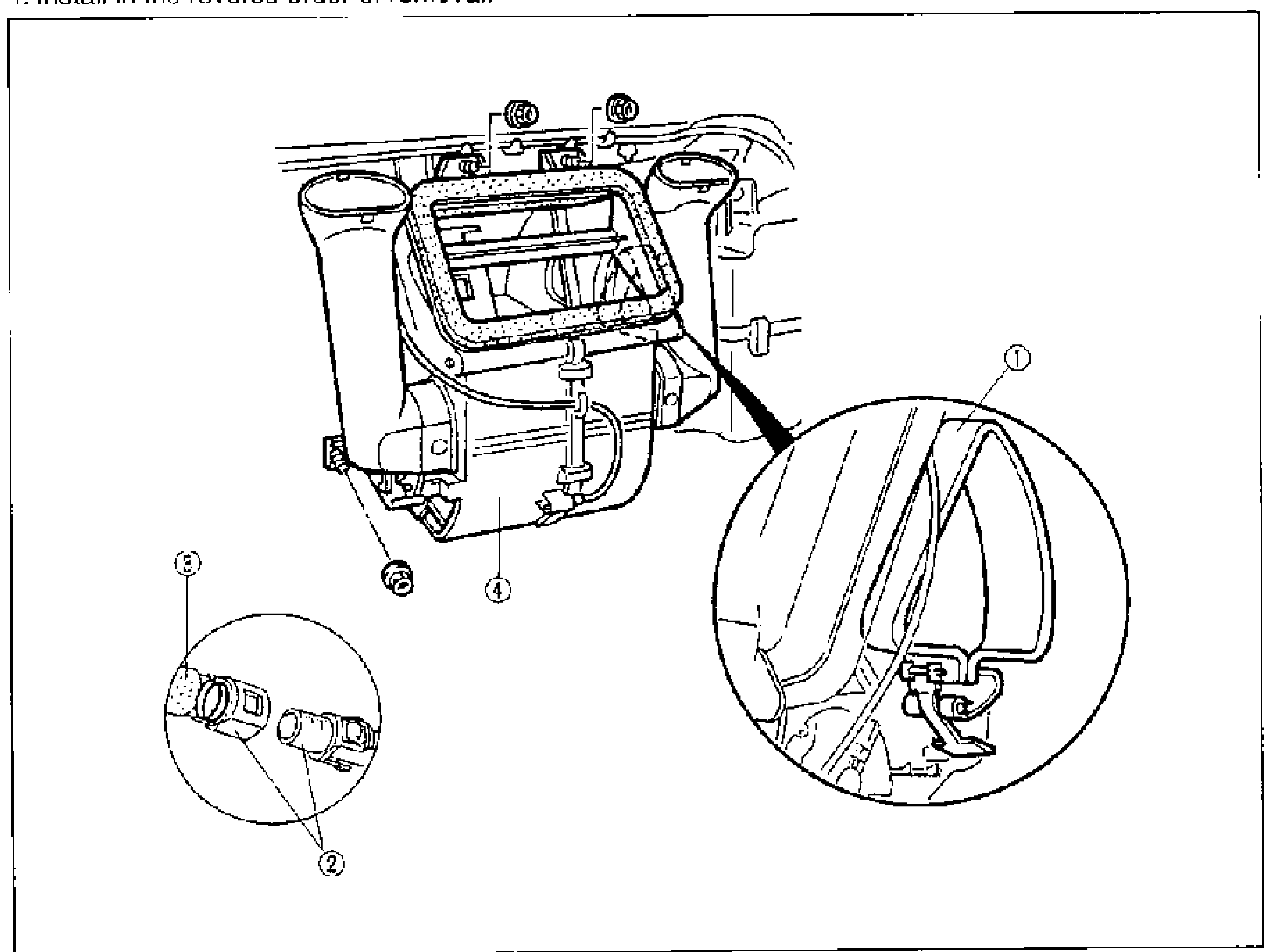 HEATER UNIT - Removal / Installation