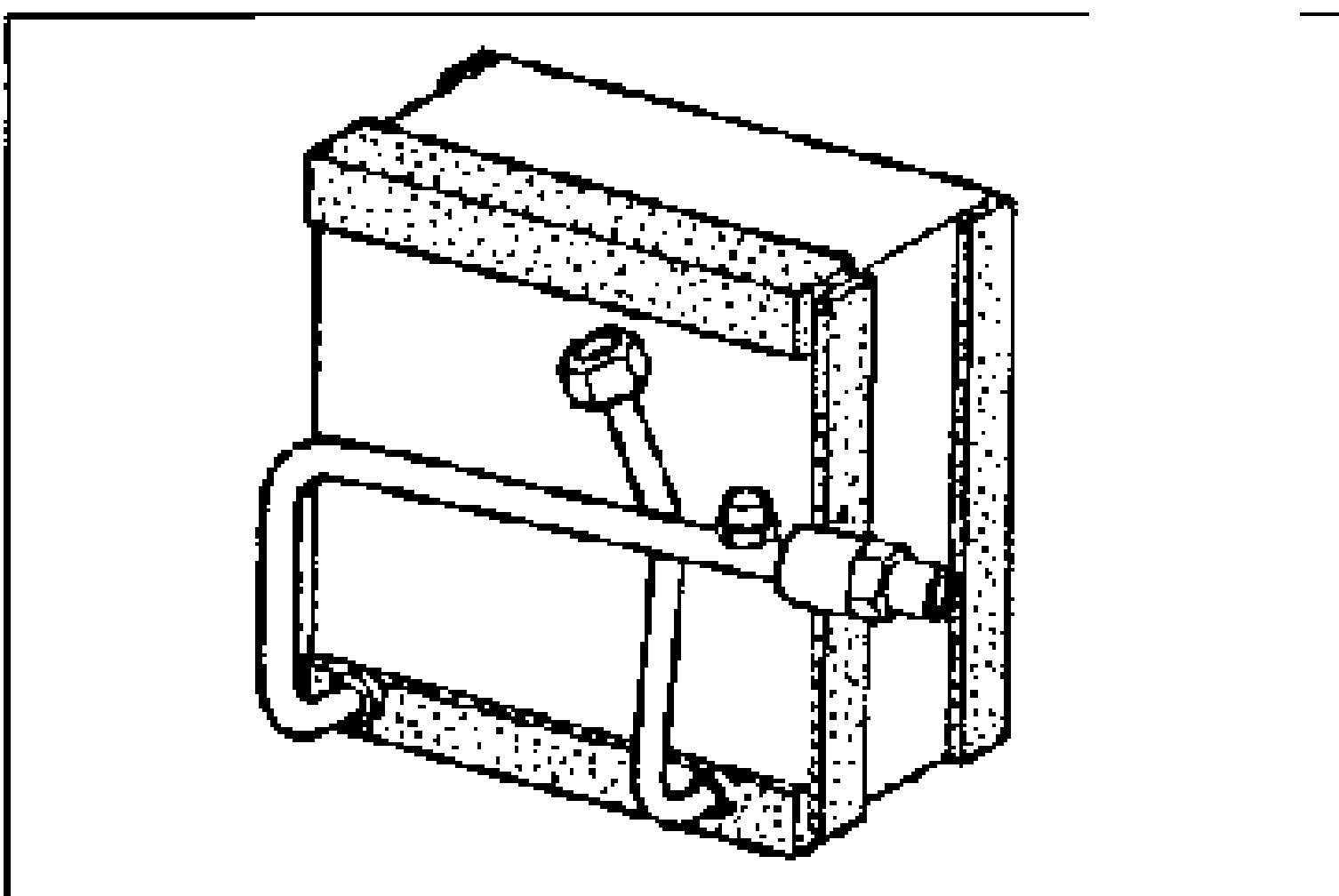 Illustration of the evaporator core (cooling unit) showing the finned coil and the inlet/outlet pipe fittings, used to inspect fins for blockage and fittings for cracks/damage.